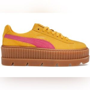 Puma Fenty cleated platform creeper shoes-barely worn